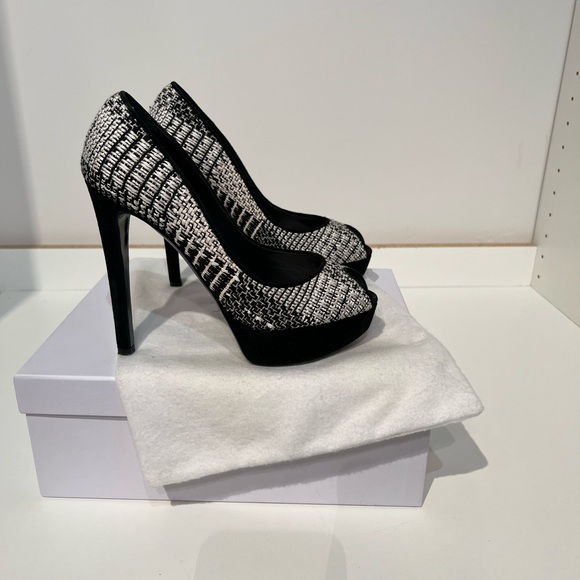 Dior Miss Dior Peep Toe Platform Heel - Picture 2 of 6